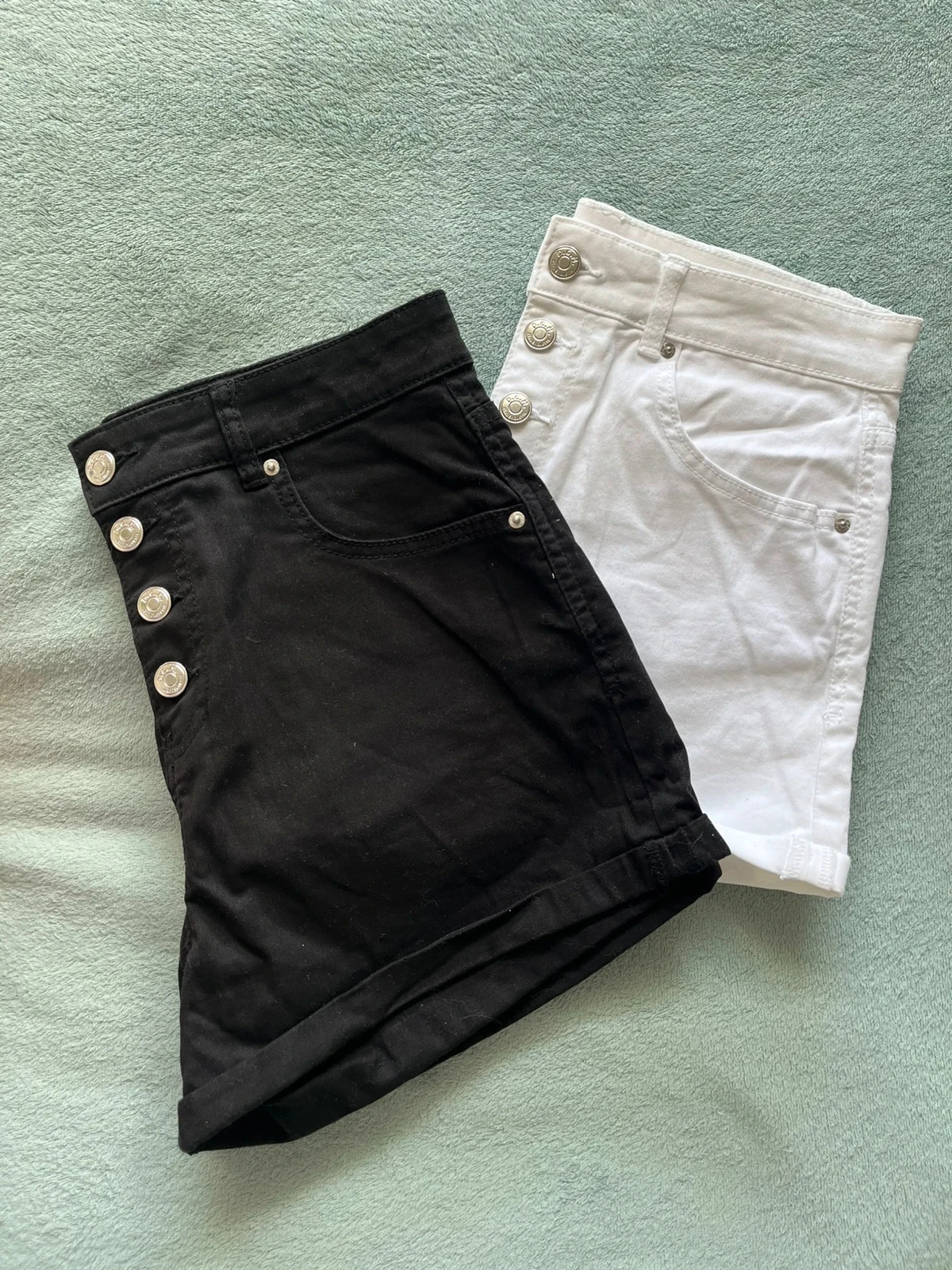 Lot de 2 shorts en jean Jennifer, Taille 40